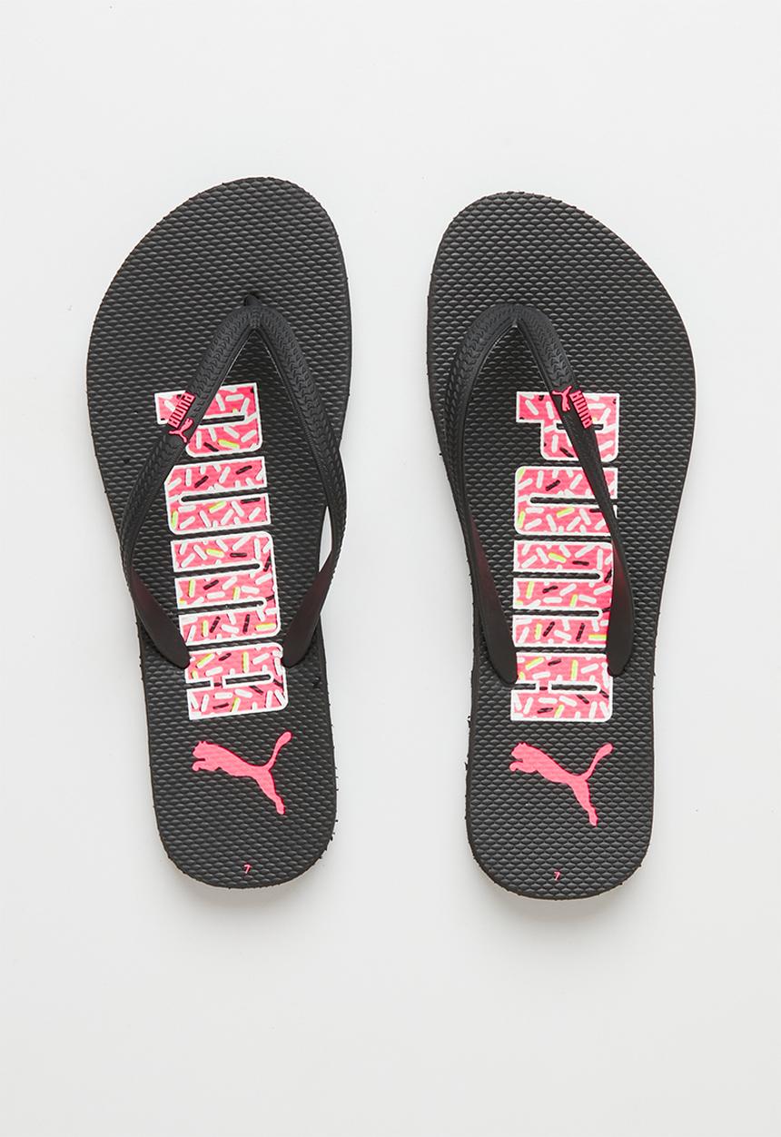 PUMA - First flip bengal wns zadp - puma black-sunset glow-lime squeeze