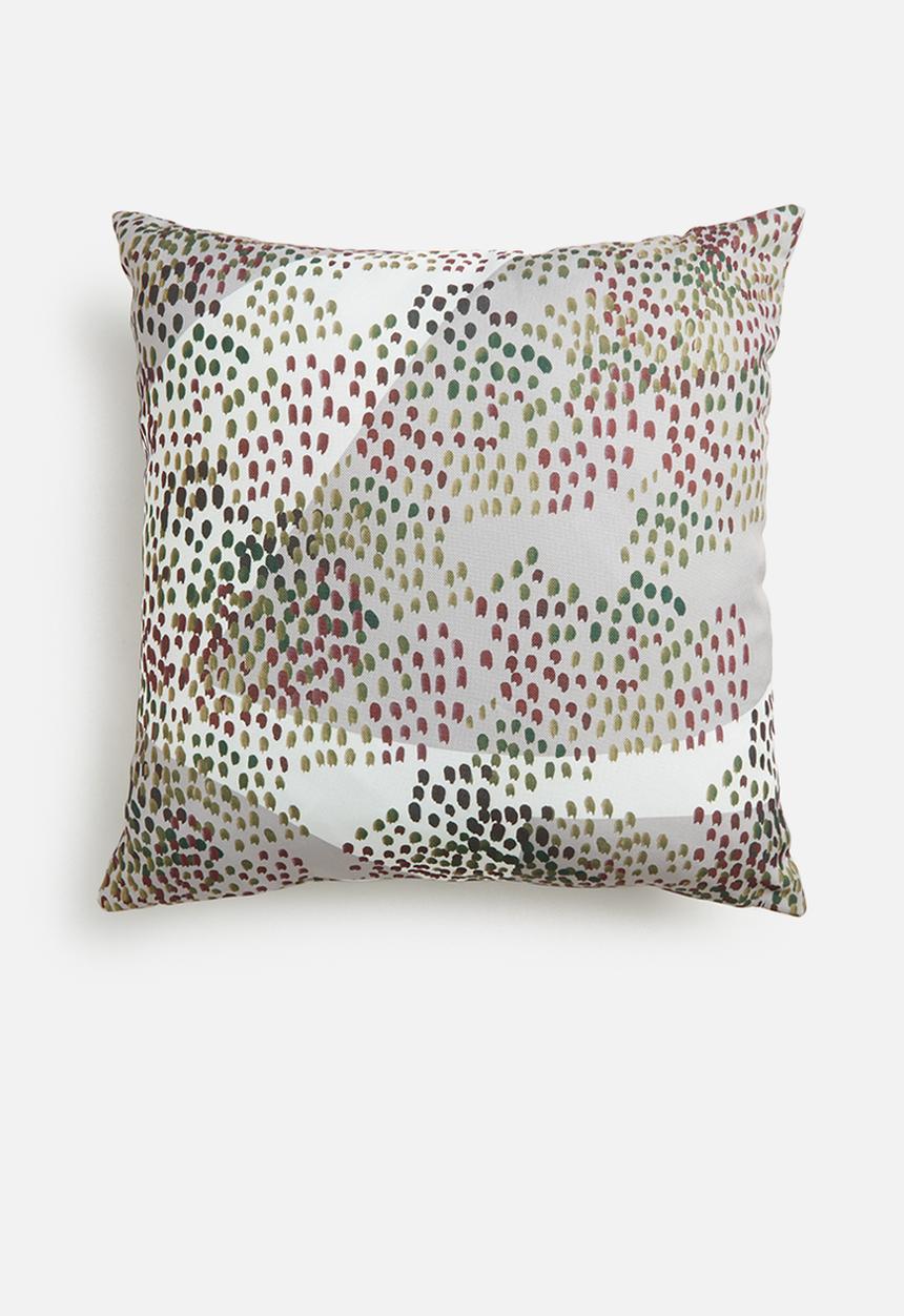 Fabric Bank  - Gather cushion cover- terra rosa