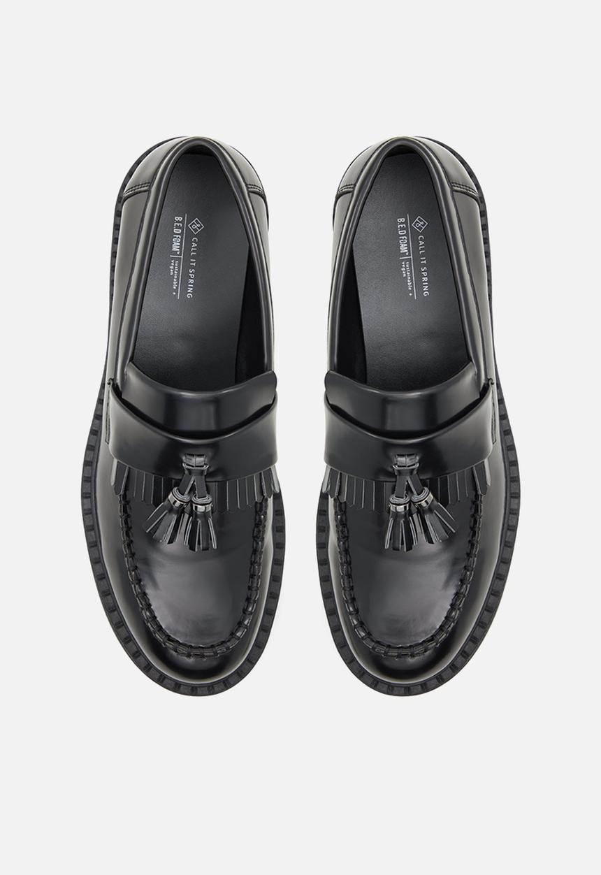 Call It Spring - Duskk leather loafer - black