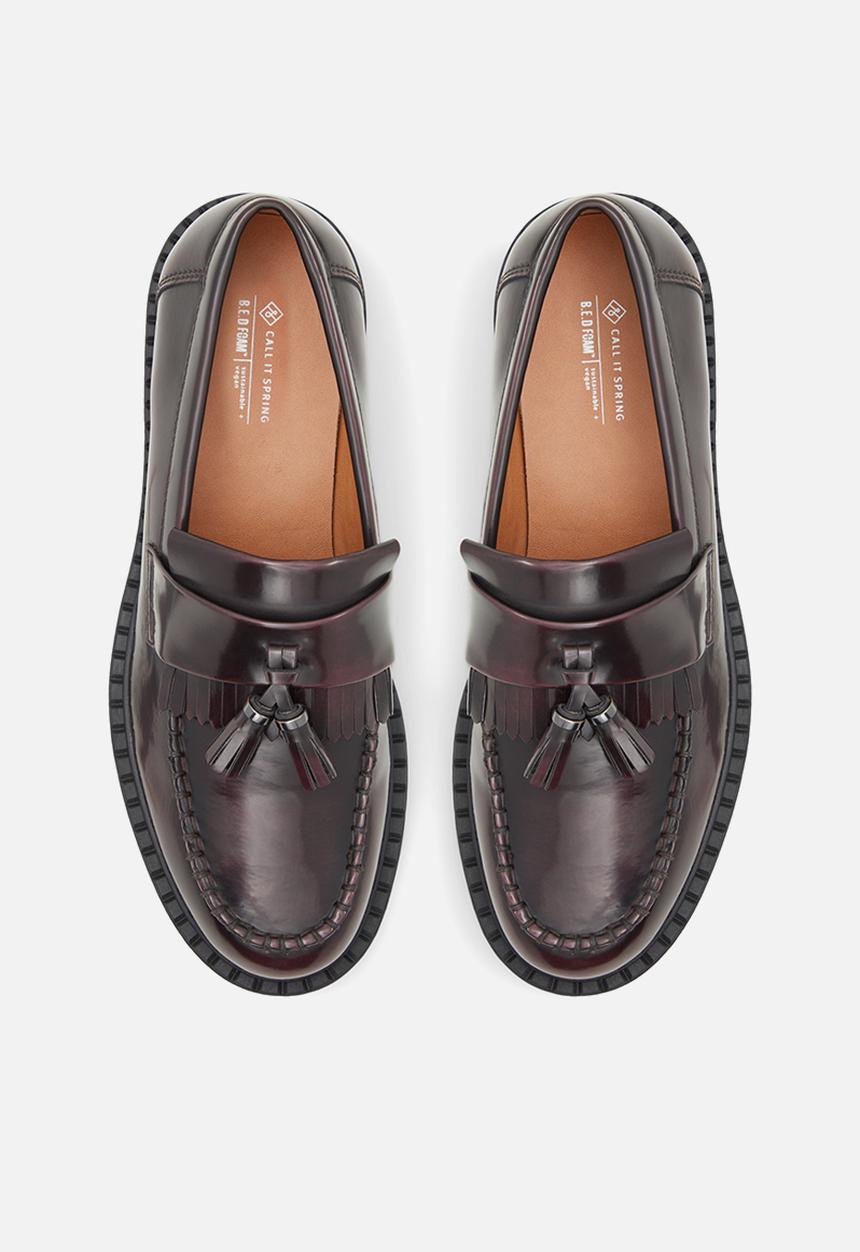 Call It Spring - Duskk leather loafer - dark brown