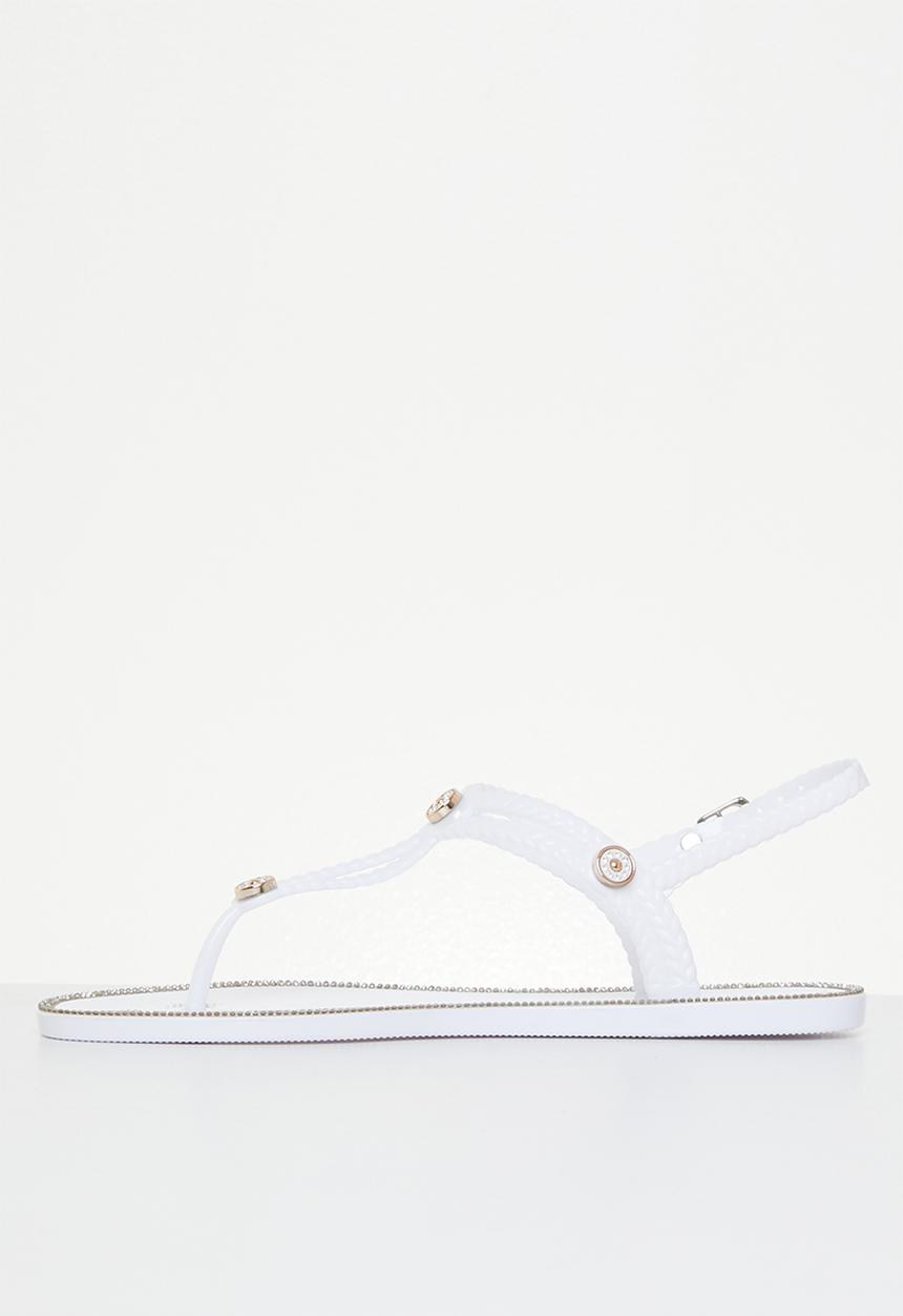Viabeach - Cyprus 3 t-bar sandal - white