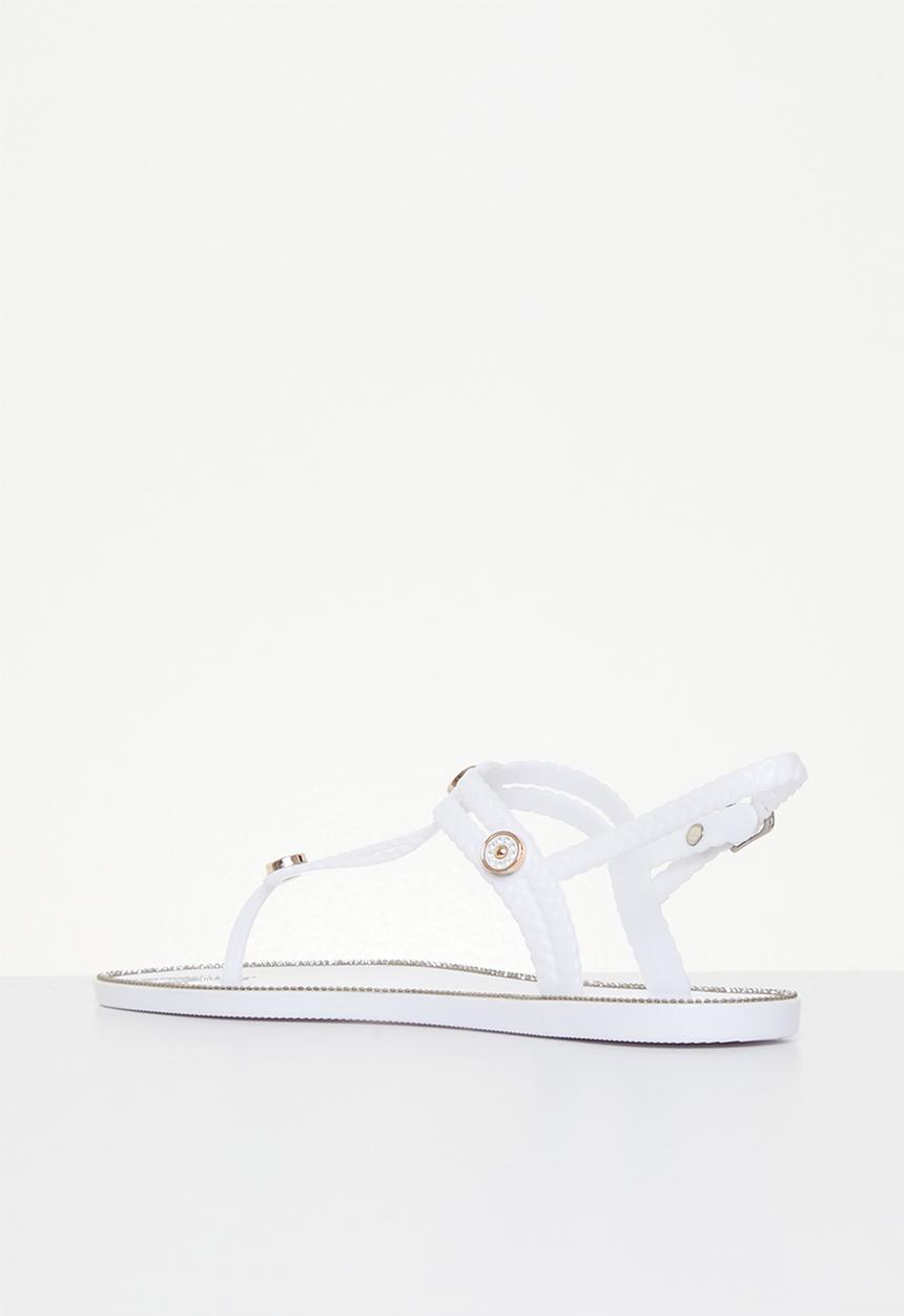 Viabeach - Cyprus 3 t-bar sandal - white