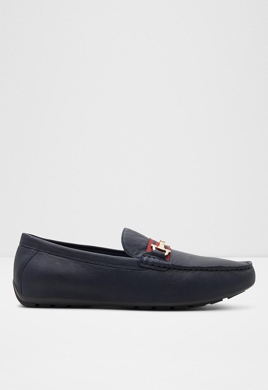 ALDO - Fangio leather loafer - navy