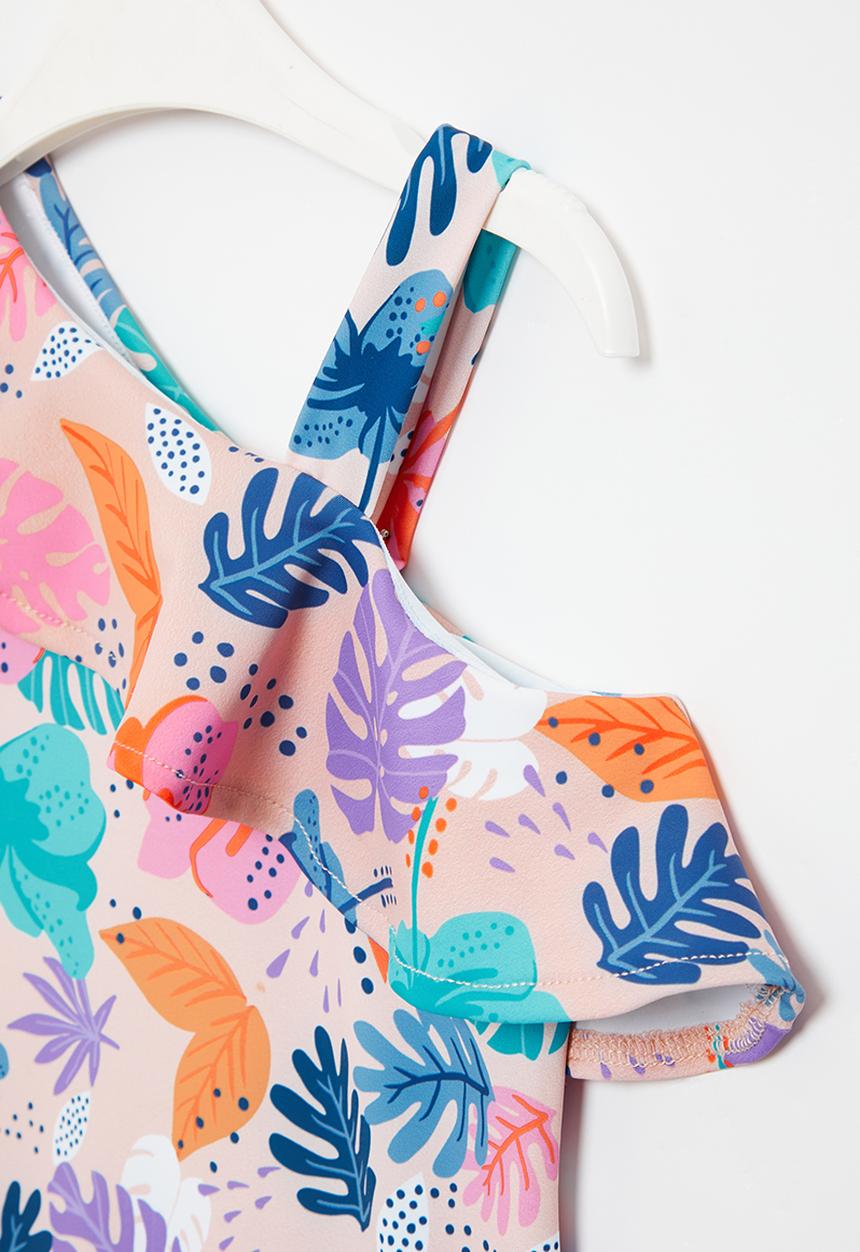 Pop Candy - Frill detail full piece - multi