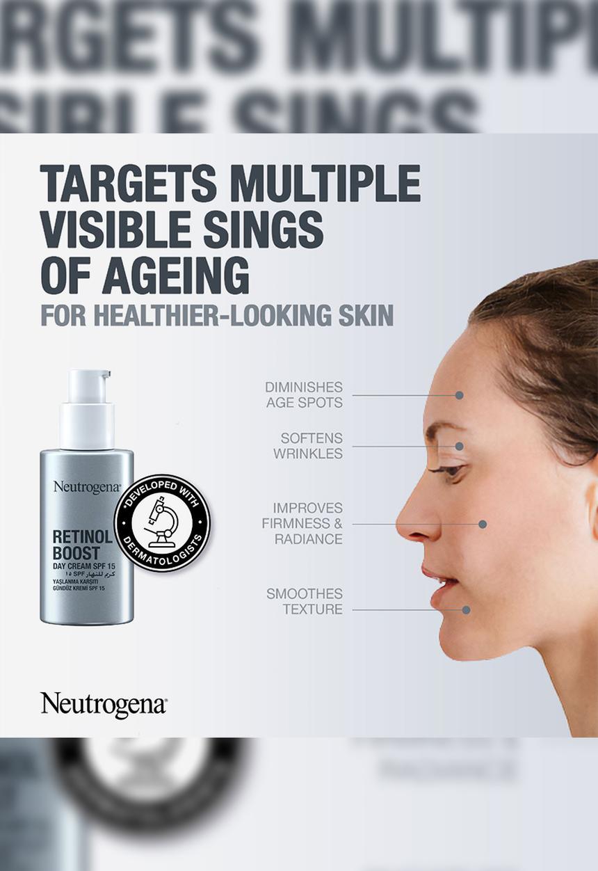 Neutrogena - Retinol Boost Day Cream SPF15