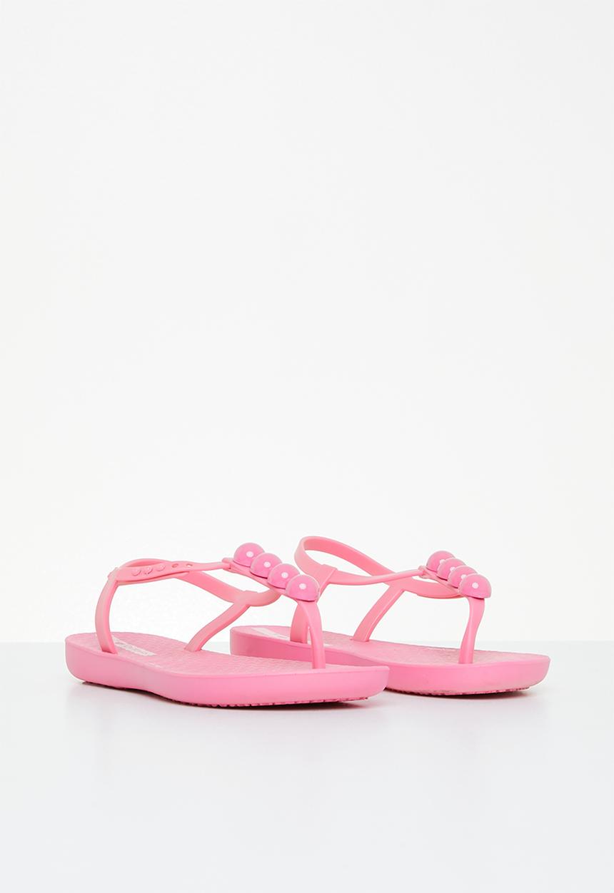 Ipanema - Beaded thong slipper - pink