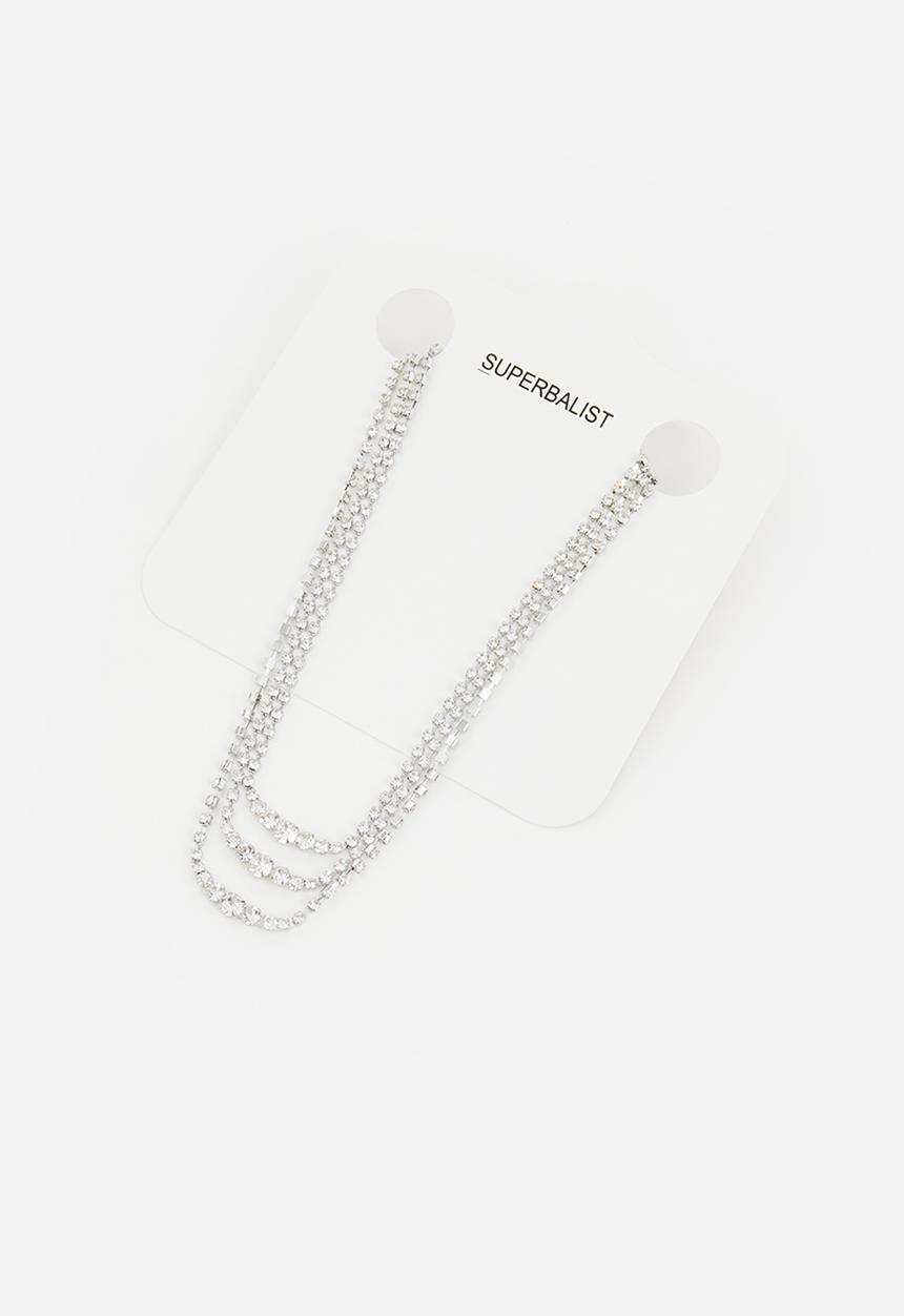 Superbalist - Angie statement earrings - silver