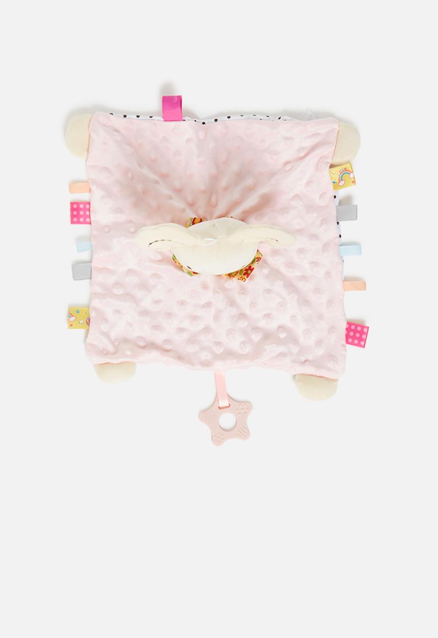 Pop Candy - Baby soft toy - pink & white