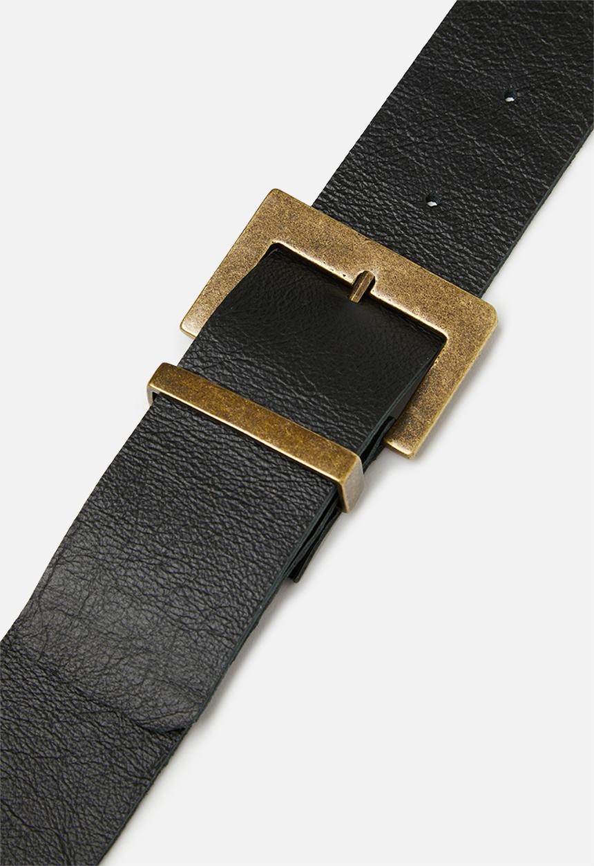 Superbalist - Jessie double buckle belt - black