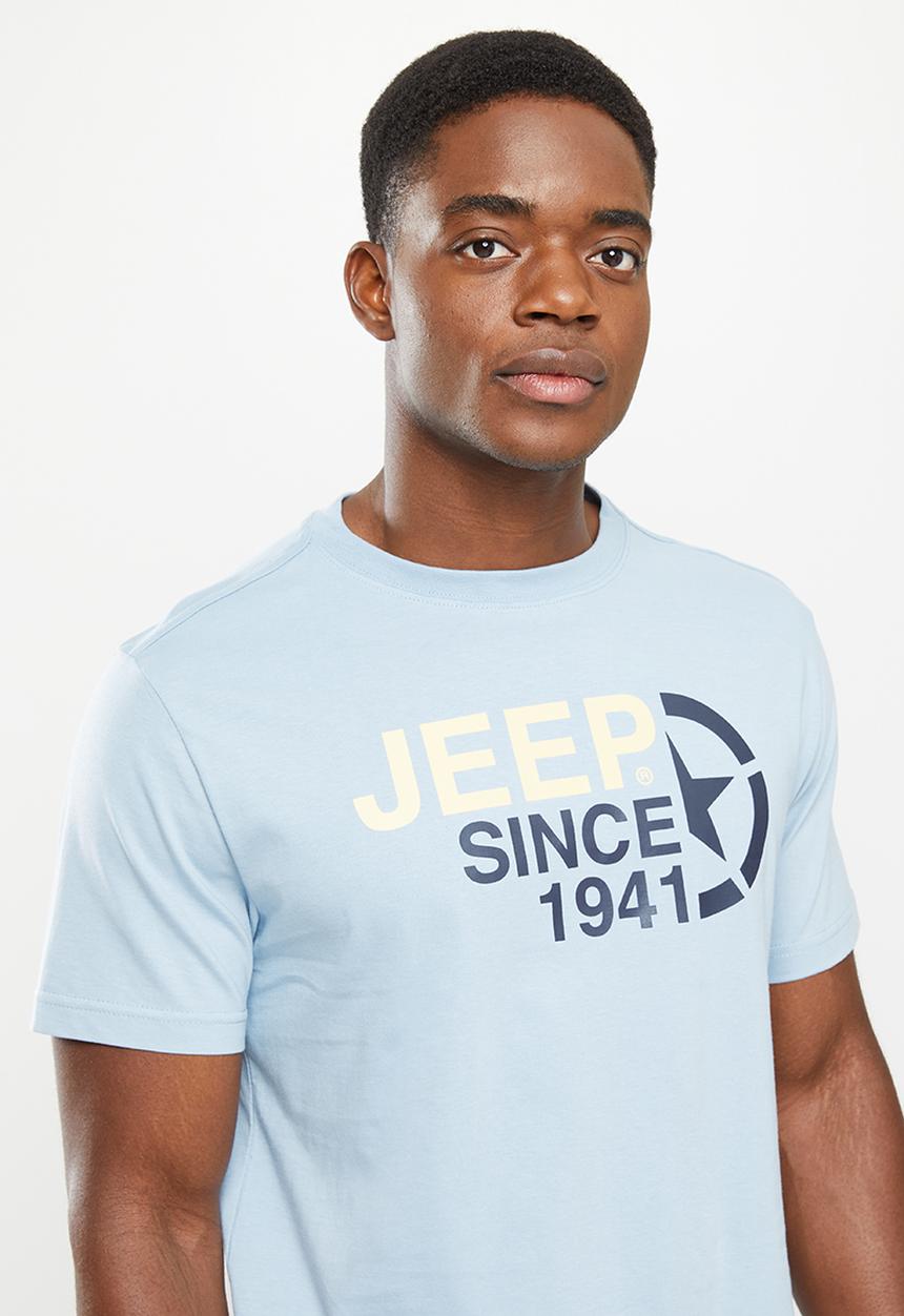 JEEP - Fashion graphics tee - blue