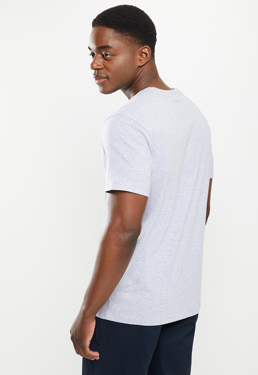 JEEP - Grille icon print tee - grey melange