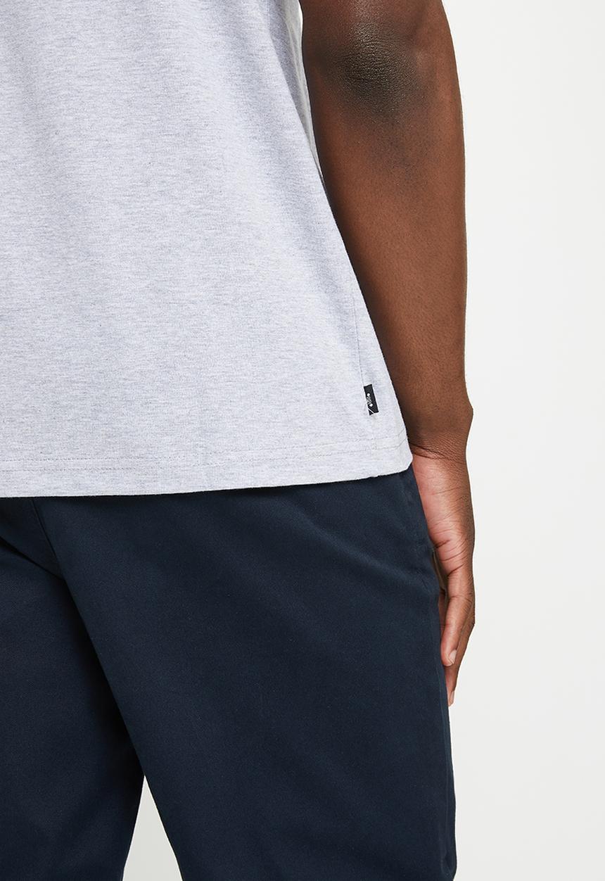 JEEP - Grille icon print tee - grey melange