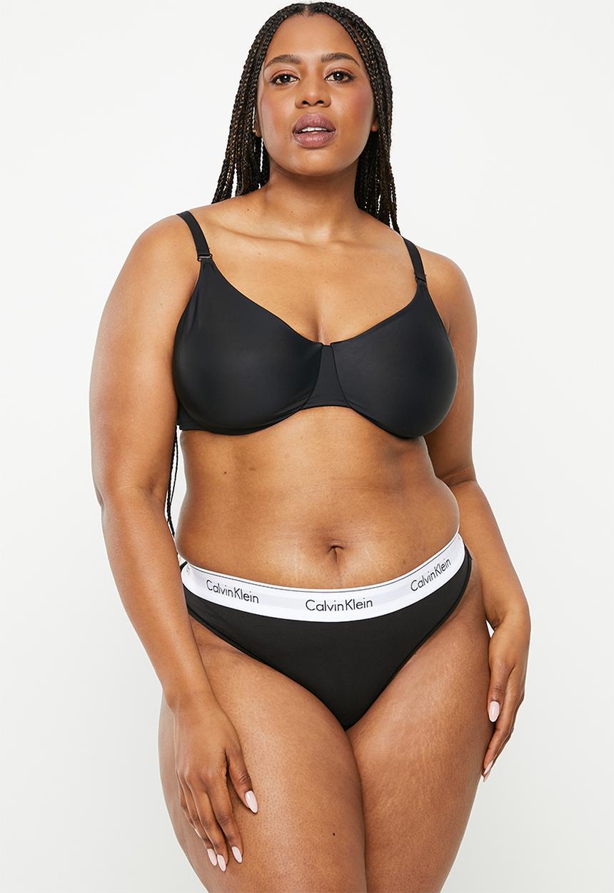 Calvin Klein - Plus ck thong - black
