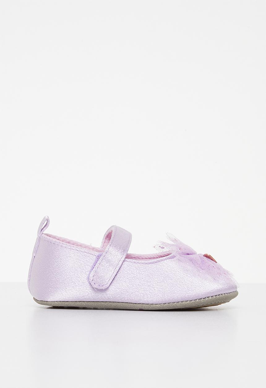 Pop Candy - Baby pump with bow - purple