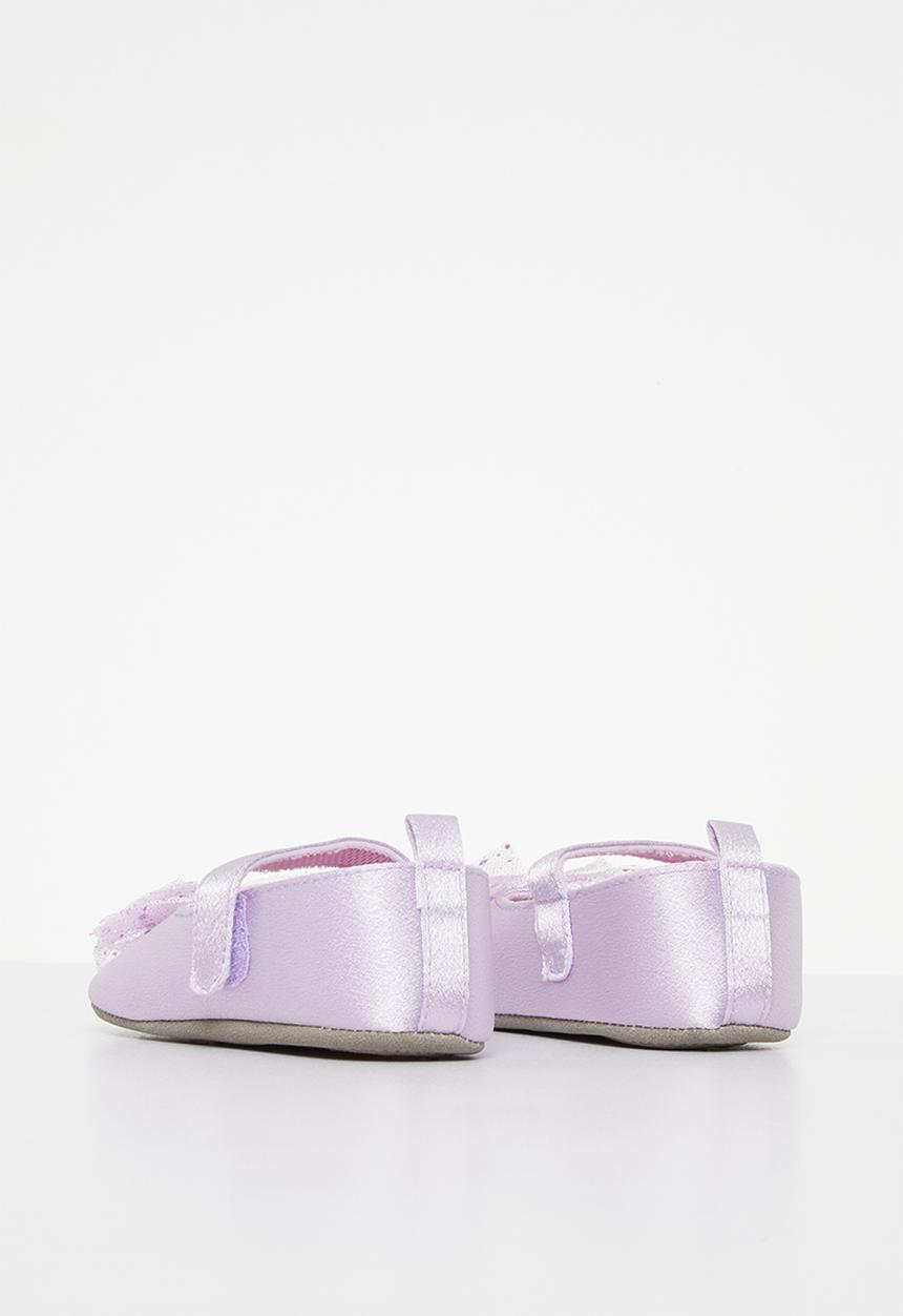 Pop Candy - Baby pump with bow - purple