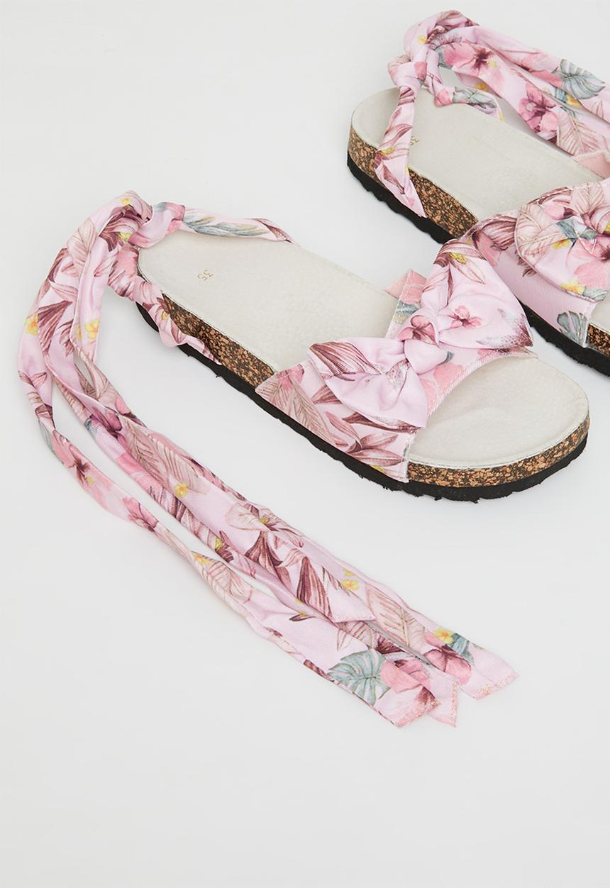 Pop Candy - Girls lace up sandal - pink