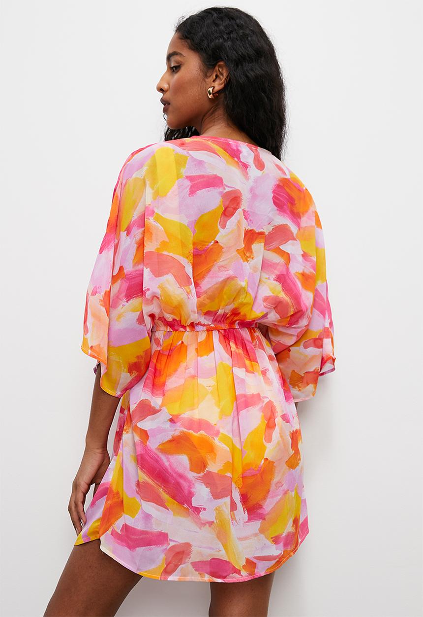 Superbalist - Short kaftan - artistic paintstroke