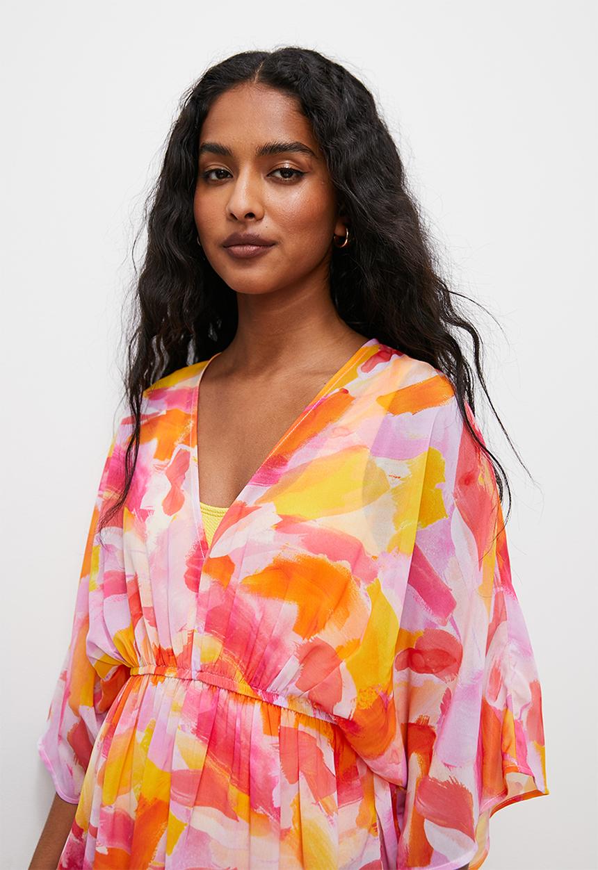 Superbalist - Short kaftan - artistic paintstroke