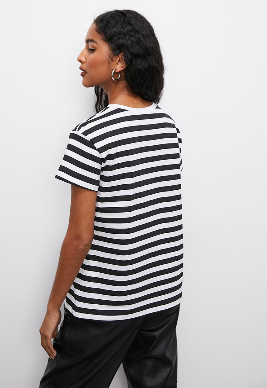 Superbalist - Relaxed tee - stripe graphic