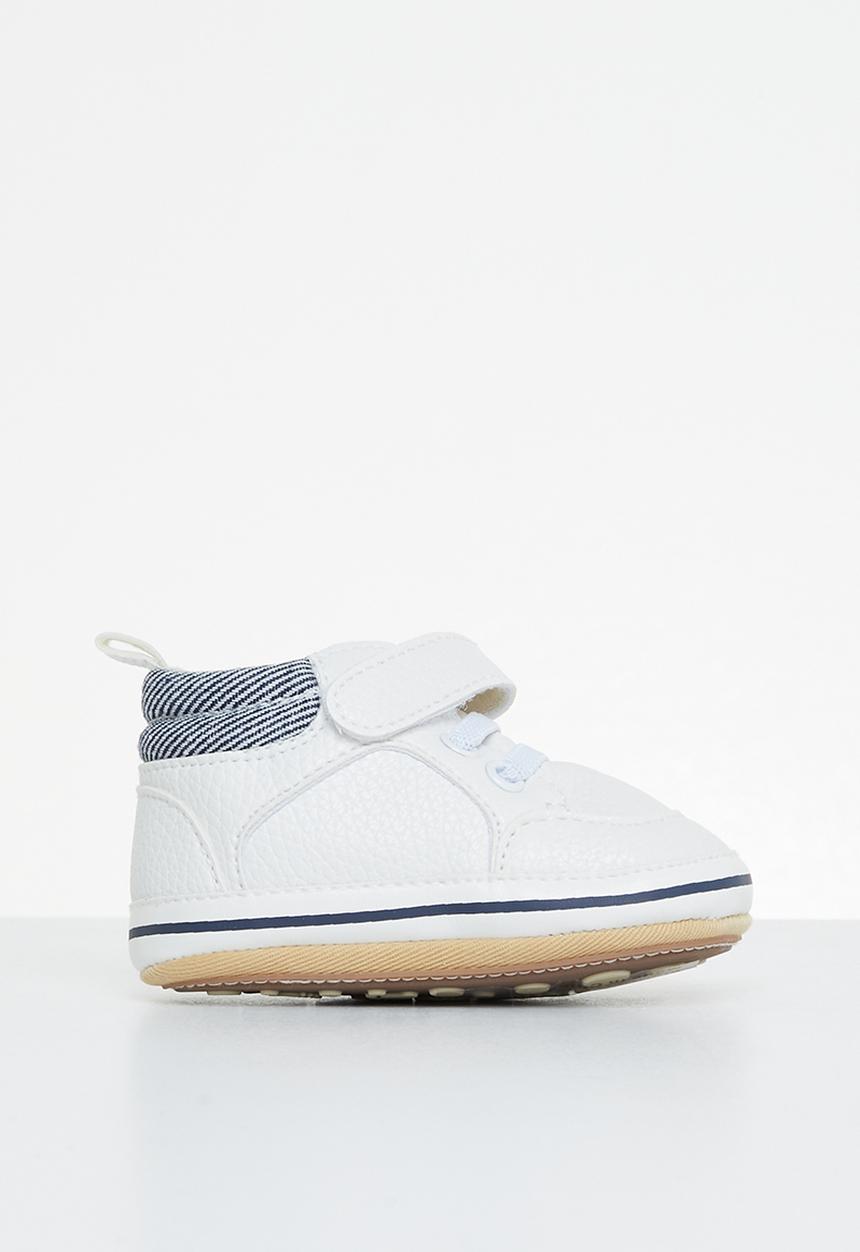 Pop Candy - Baby sneaker with velcro strap - white