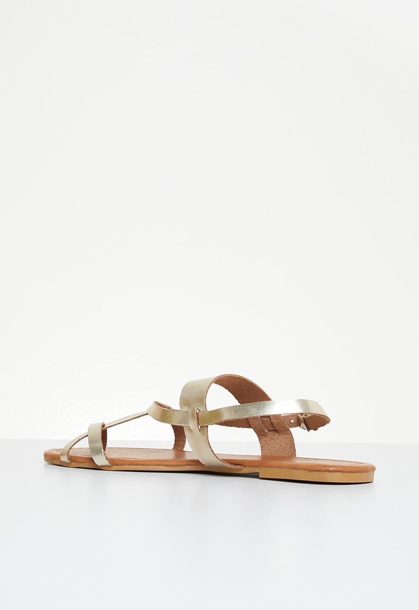 Superbalist - Sutton ankle tie sandal - gold