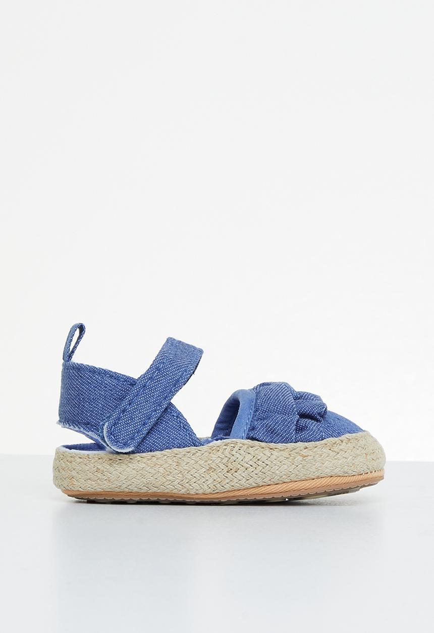 Pop Candy - Baby espadrille - denim blue
