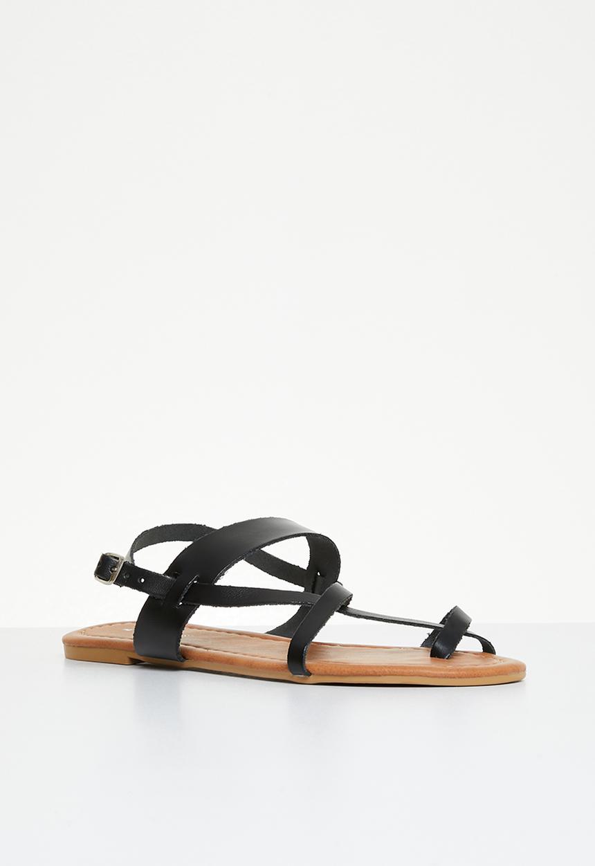 Superbalist - Sutton ankle tie sandal - black