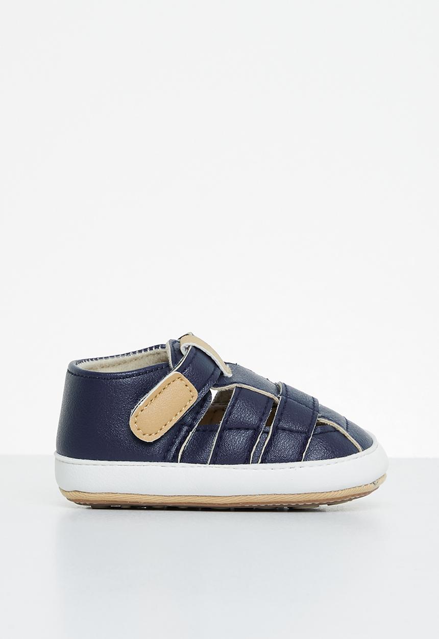 Pop Candy - Baby cage shoe - navy