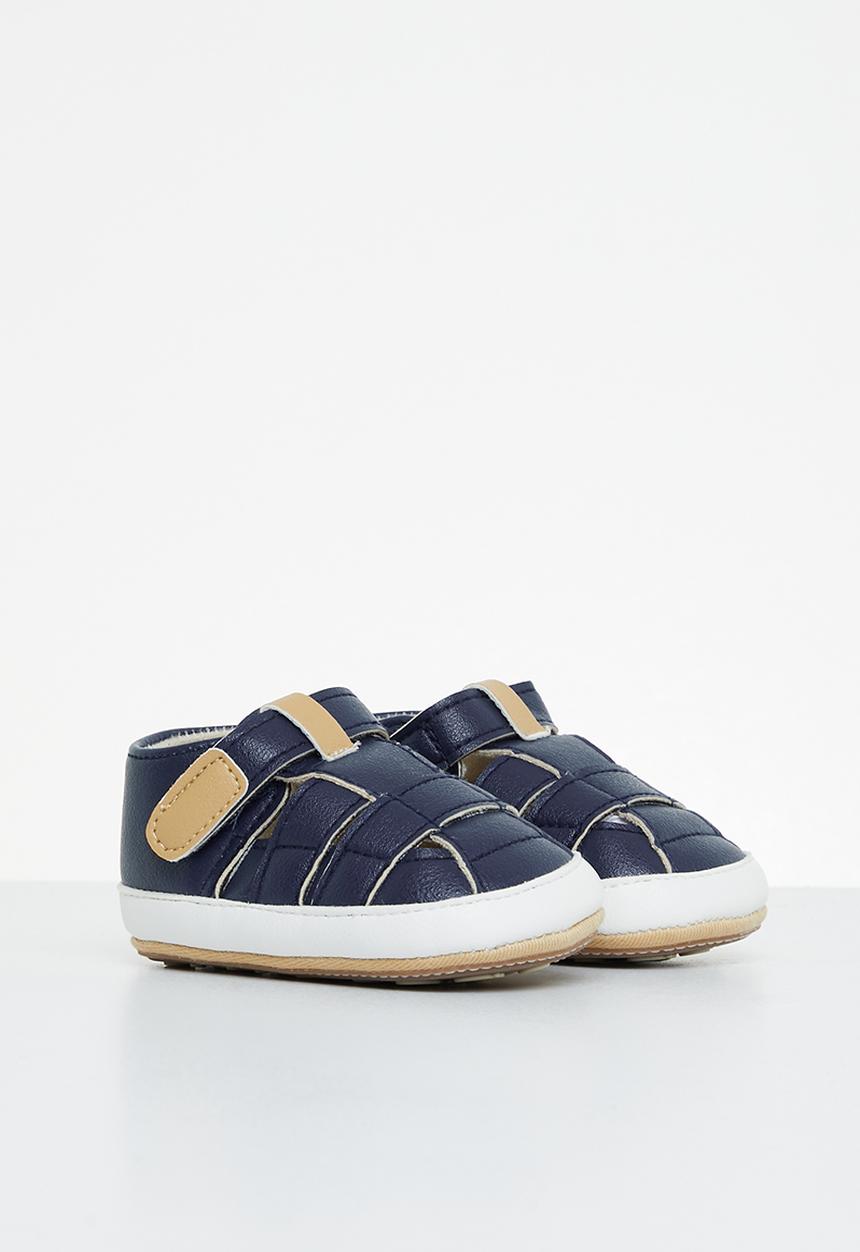 Pop Candy - Baby cage shoe - navy