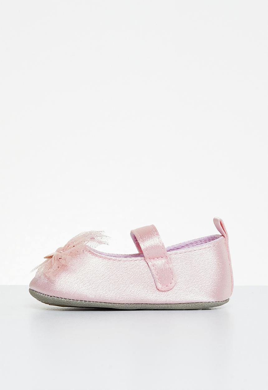Pop Candy - Baby pump with bow - pink
