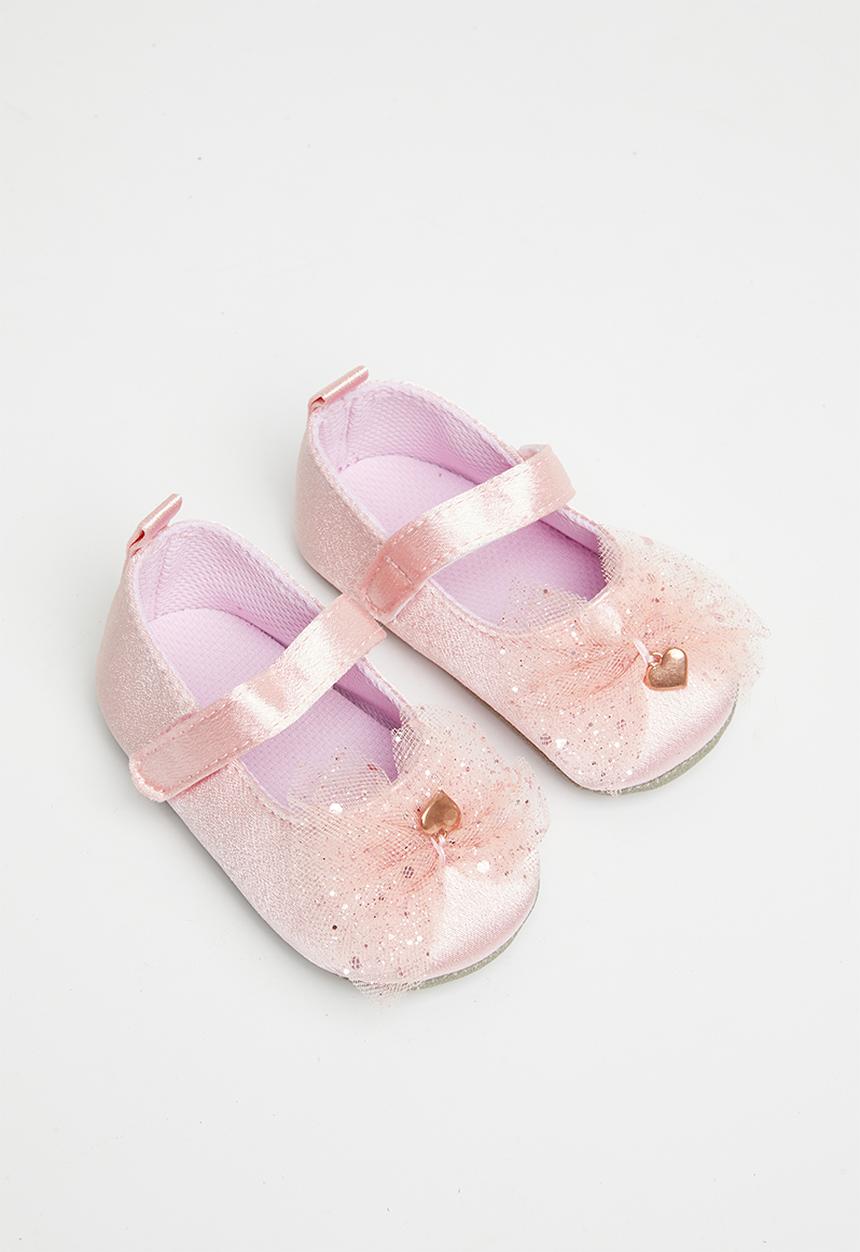 Pop Candy - Baby pump with bow - pink