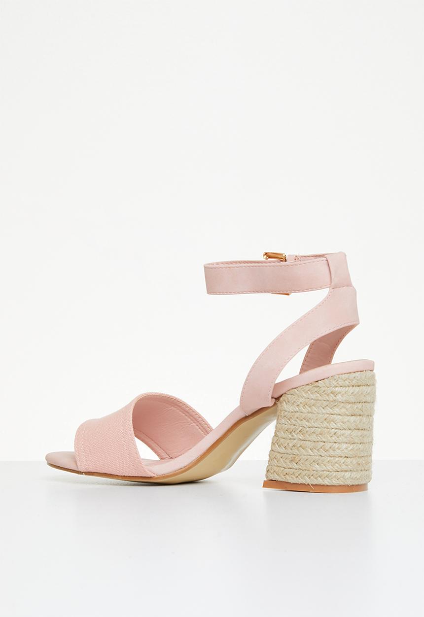 Butterfly Feet - Daria 2 block heel - pink