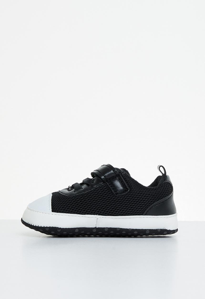 Pop Candy - Baby soft sole sneaker - black