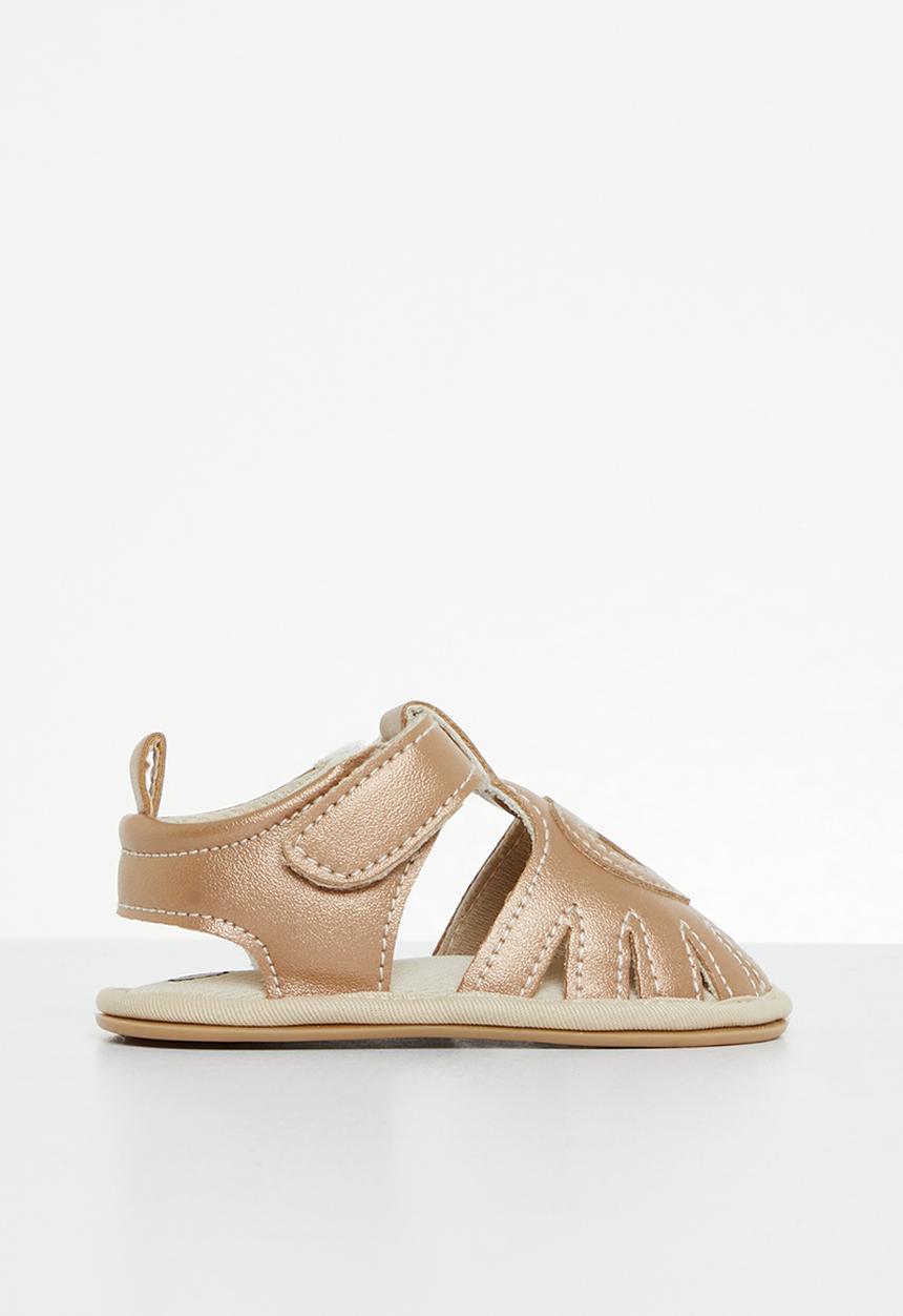 Pop Candy - Baby cage sandal - gold