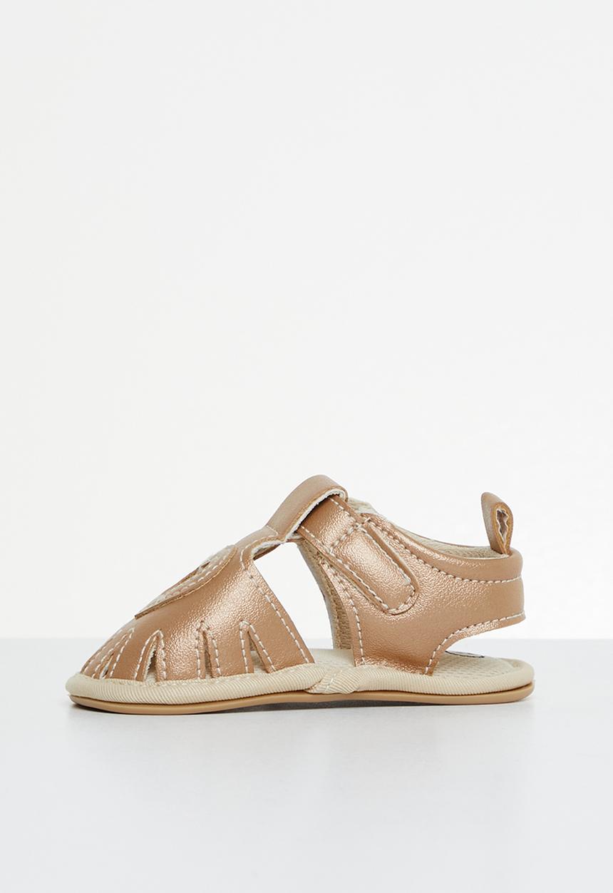 Pop Candy - Baby cage sandal - gold