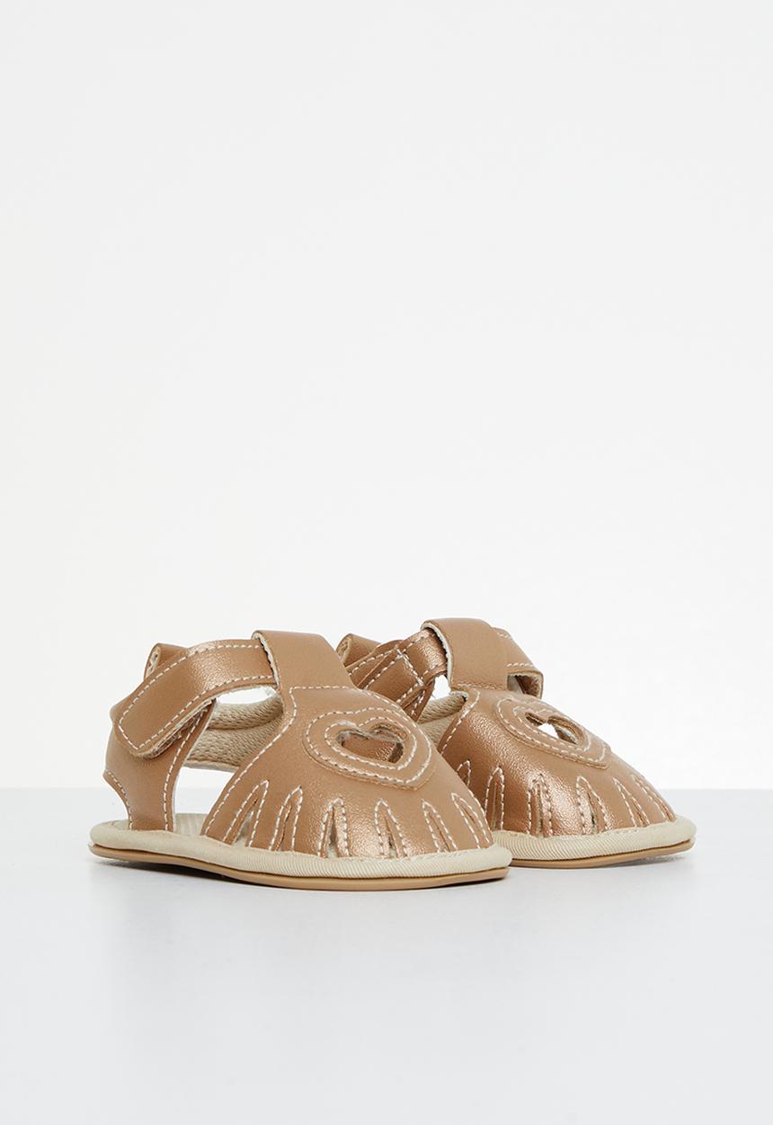 Pop Candy - Baby cage sandal - gold