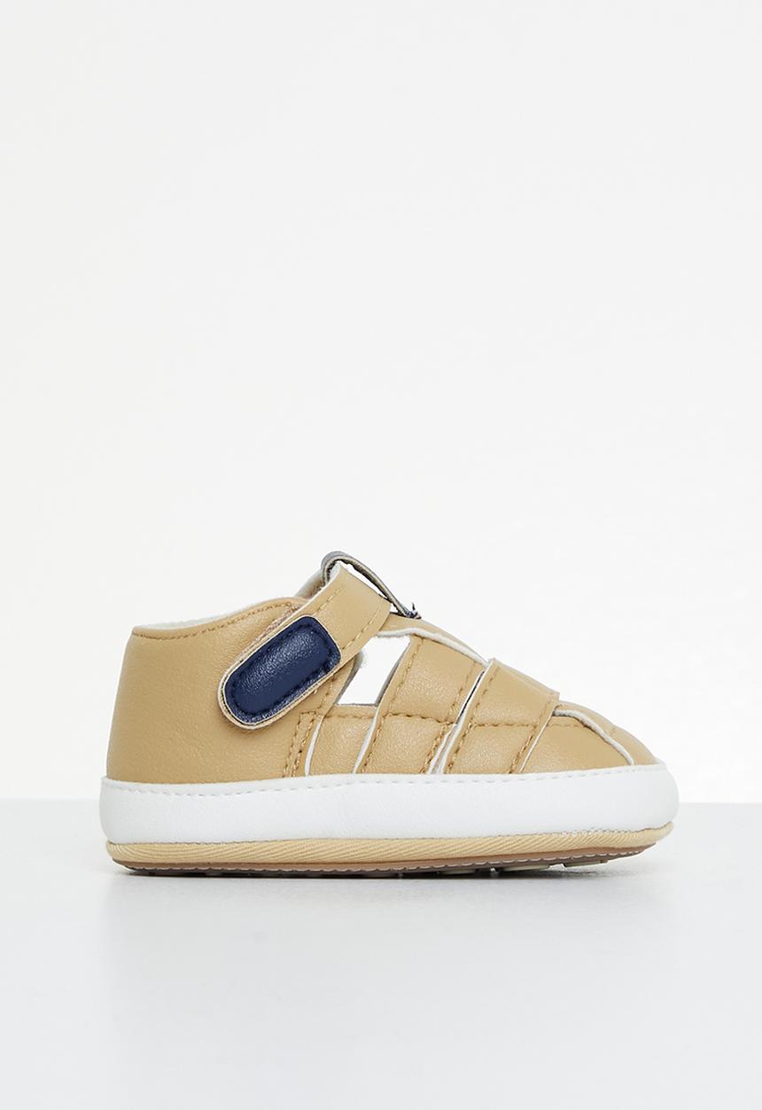 Pop Candy - Baby cage shoe - beige