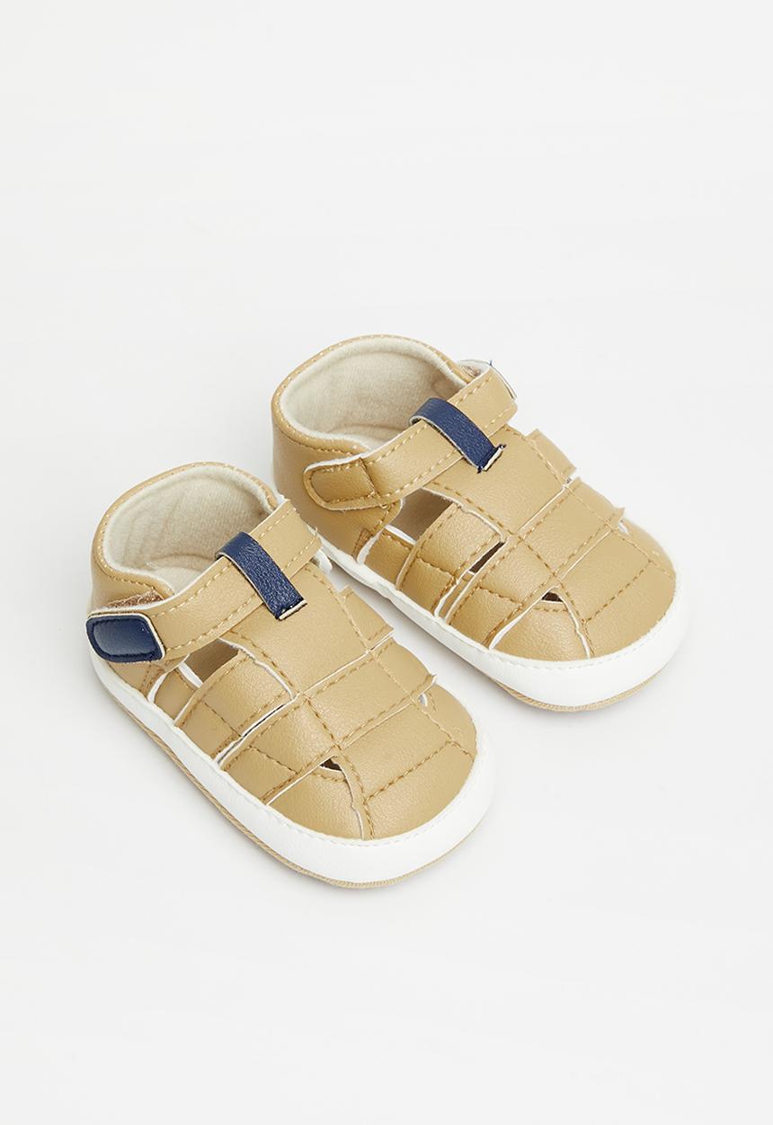 Pop Candy - Baby cage shoe - beige