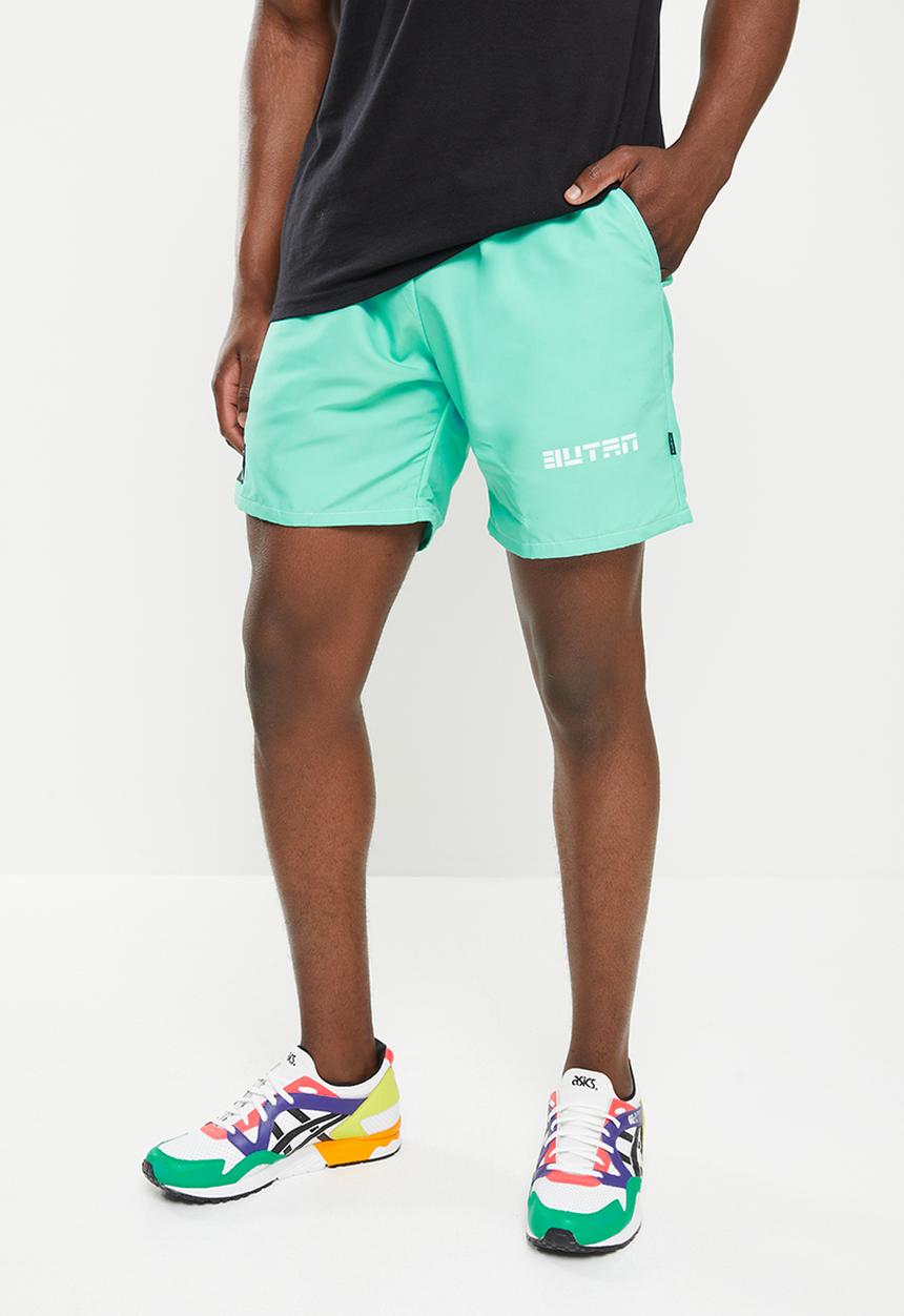 Butan - Classic connections beach shorts - aqua marine