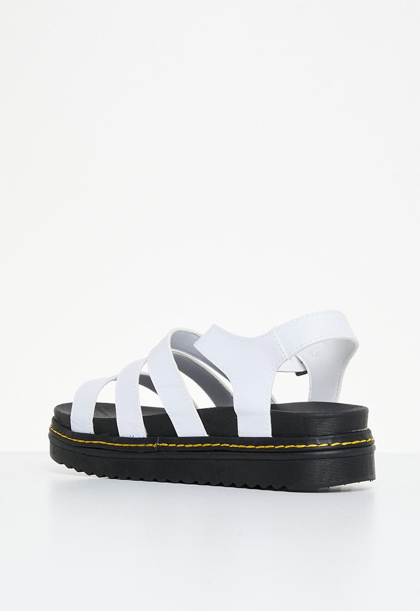 Madison® - Collins chunky tie sandal - white