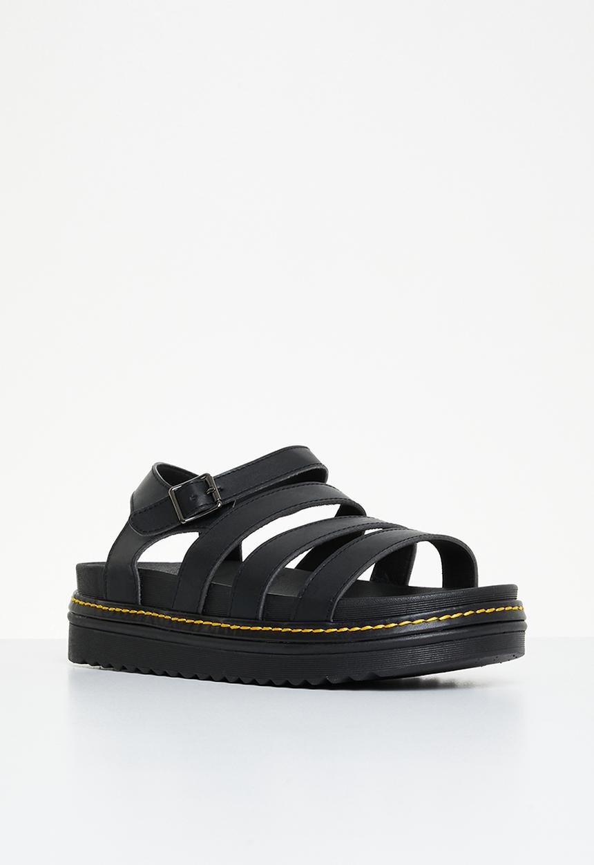 Madison® - Collins chunky tie sandal - black