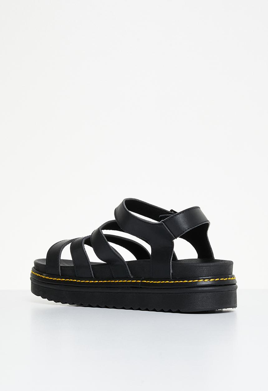 Madison® - Collins chunky tie sandal - black