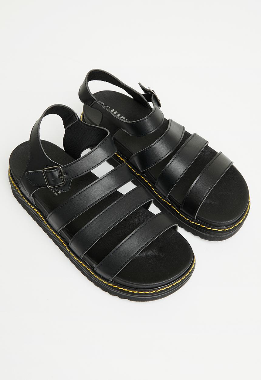 Madison® - Collins chunky tie sandal - black