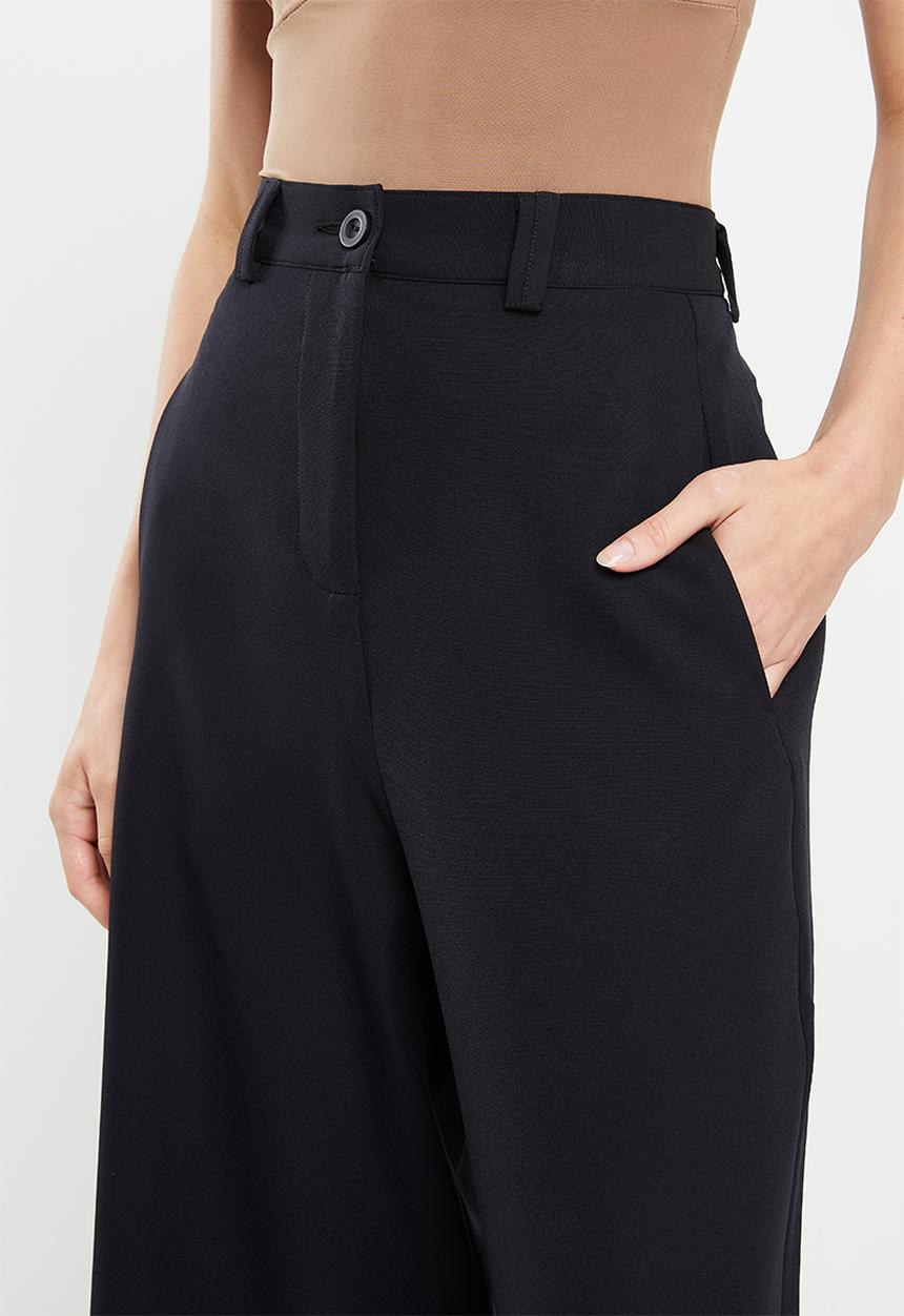 AMANDA LAIRD CHERRY - Springfield pants - black