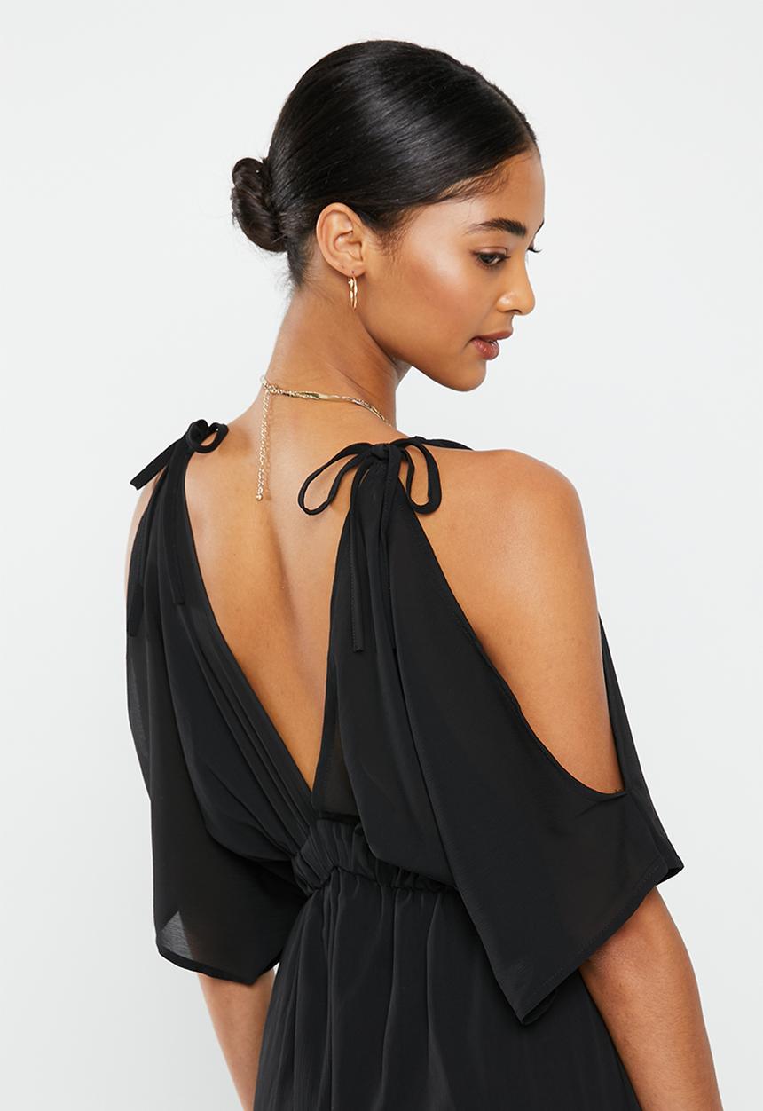 dailyfriday - Cut out maxi dress - black