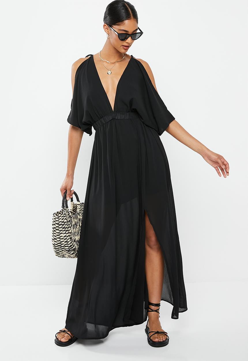 dailyfriday - Cut out maxi dress - black