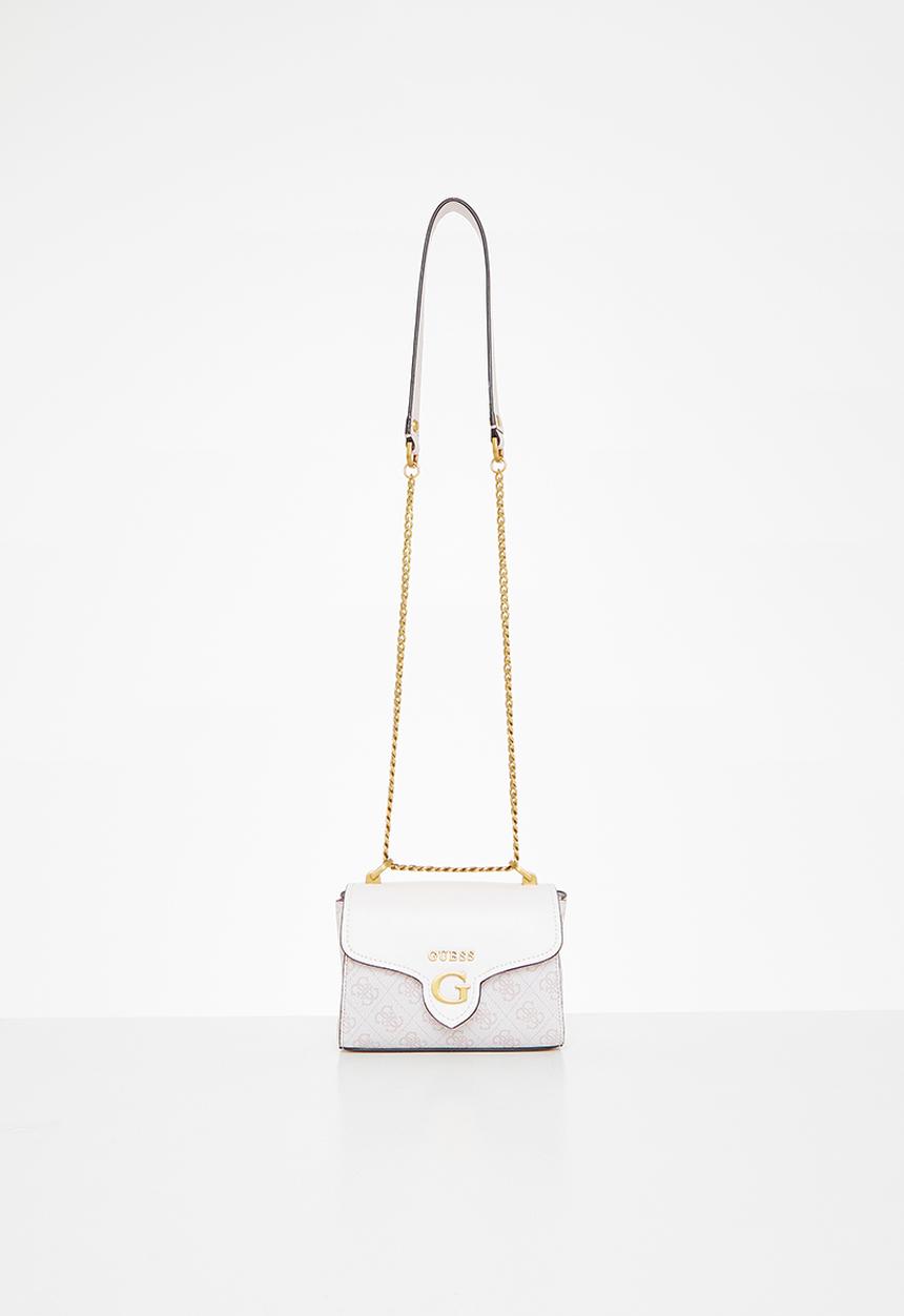 GUESS - Rossana mini crossbody flap - dove 