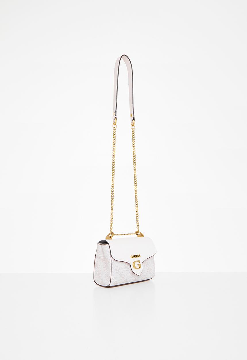GUESS - Rossana mini crossbody flap - dove 