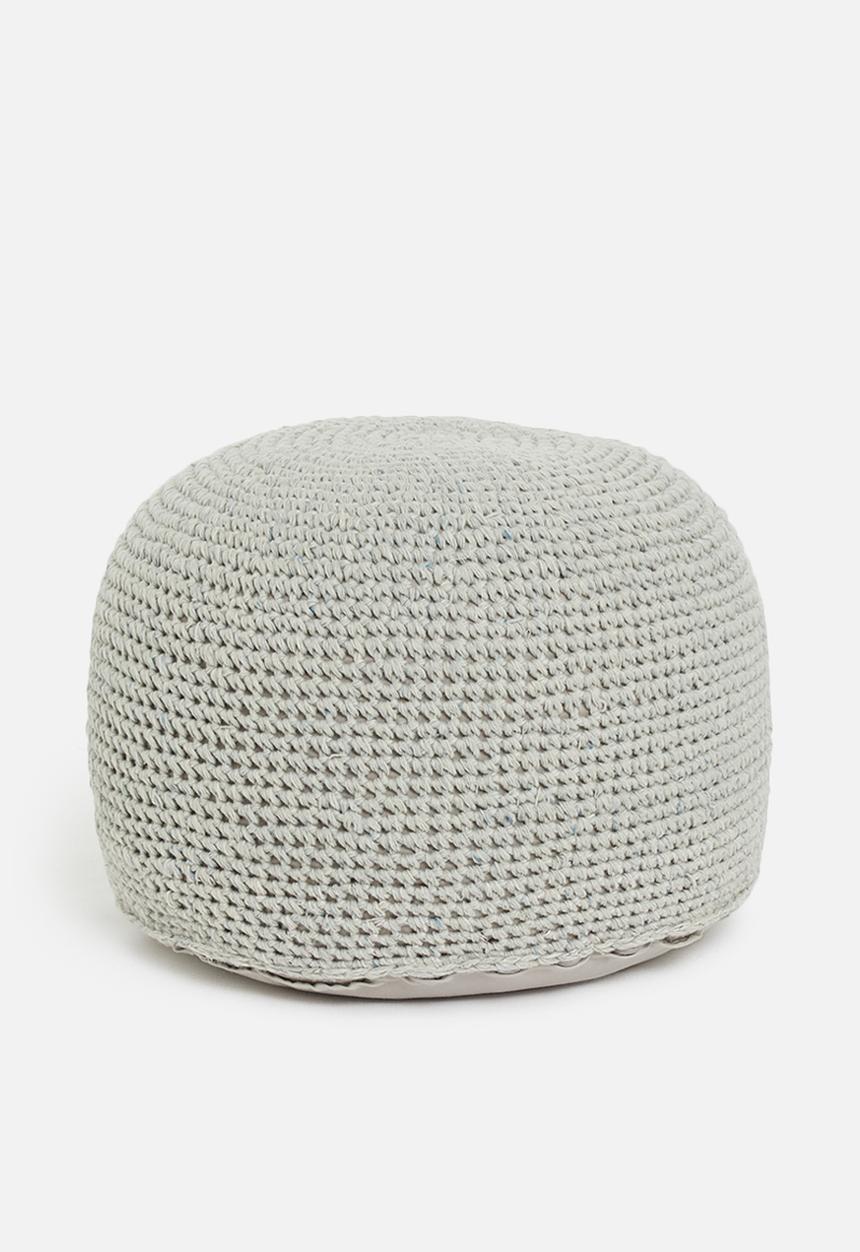Sixth Floor - Teka outdoor floor cushion- slate