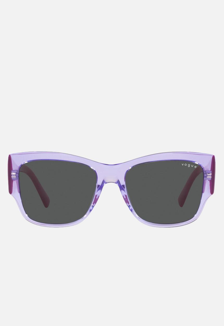 Vogue Eyewear - Vogue forerunner 0vo5462s 54 sunglasses- transparent lilac